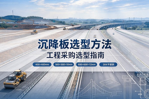 鄠邑沉降板选择方法