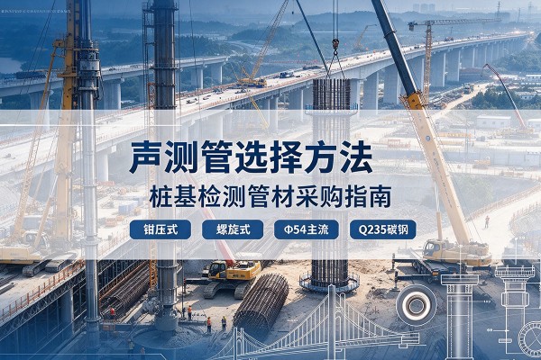 鄠邑声测管选型标准