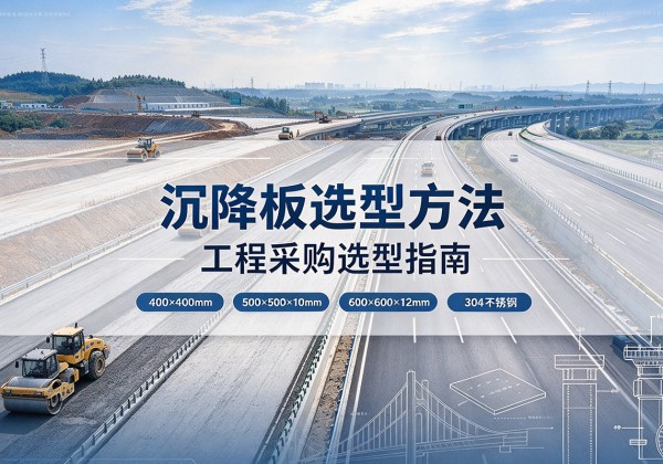 鄠邑沉降板选择方法