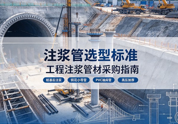 鄠邑注浆管选型标准
